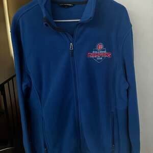 Chicago Cubs Antigua 2016 World Series Champions Full Zip Fleece Jacket